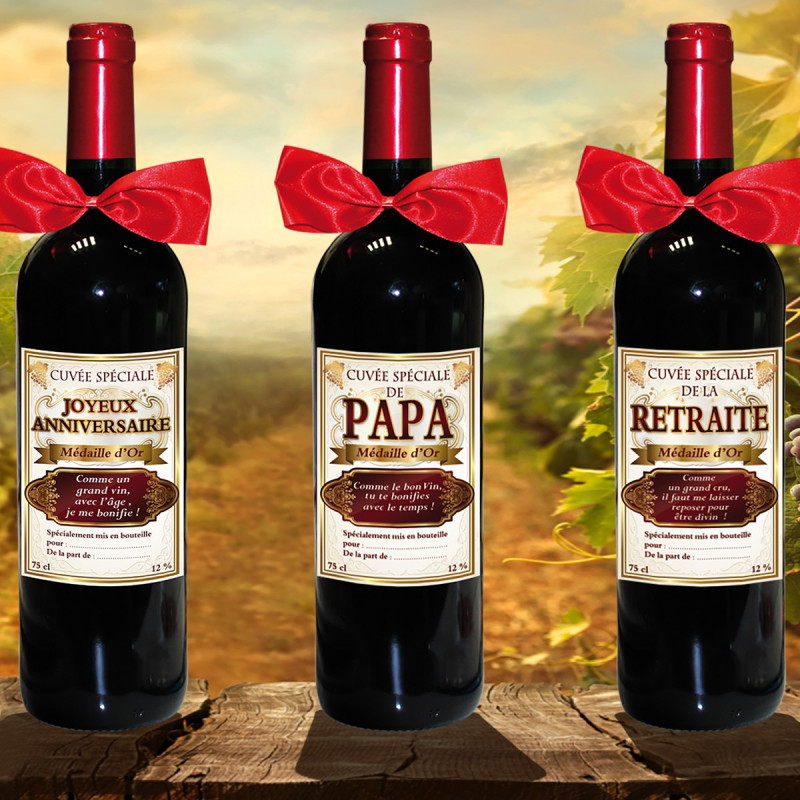 Une Bouteille De Vin Rouge Humoristique Pour Anniversaire Sur Cadeaux Et Anniversaire Une Bouteille De Vin Rouge Humoristique Pour Anniversaire Sur Cadeaux Et Anniversaire