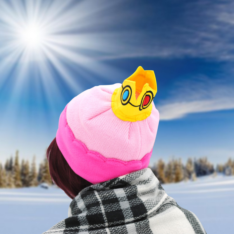 Bonnet Pour Fille Princesse Peach Nintendo Rose Avec Pompon Sur Cadeaux Et Anniversaire Bonnet Pour Fille Princesse Peach Nintendo Rose Avec Pompon Sur Cadeaux Et Anniversaire