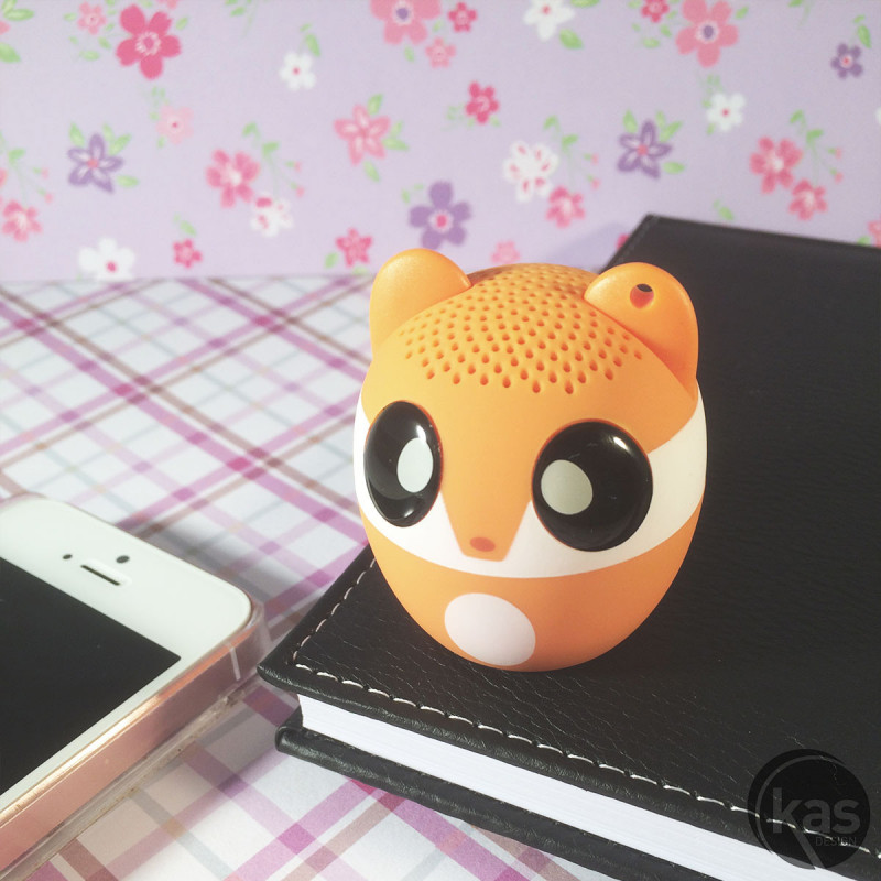 Enceinte Bluetooth Nomade En Forme De Renard Avec Microphone Sur Rapid Cadeau