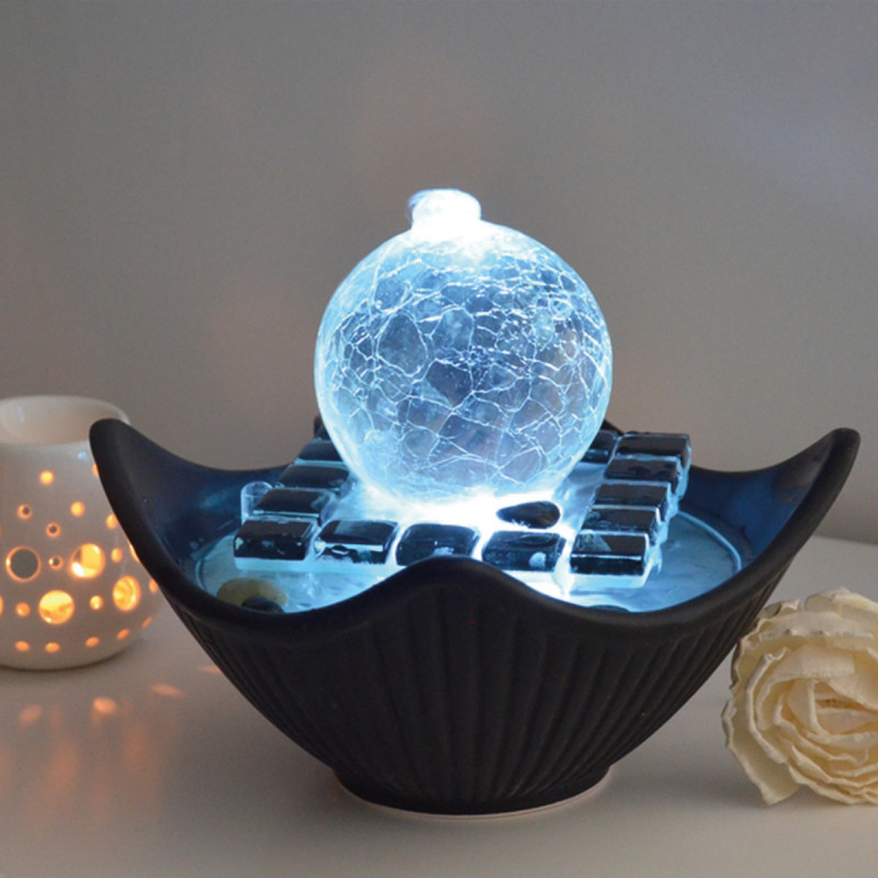 Jolie Fontaine à Eau Cristal Sydney Avec Un éclairage à Led