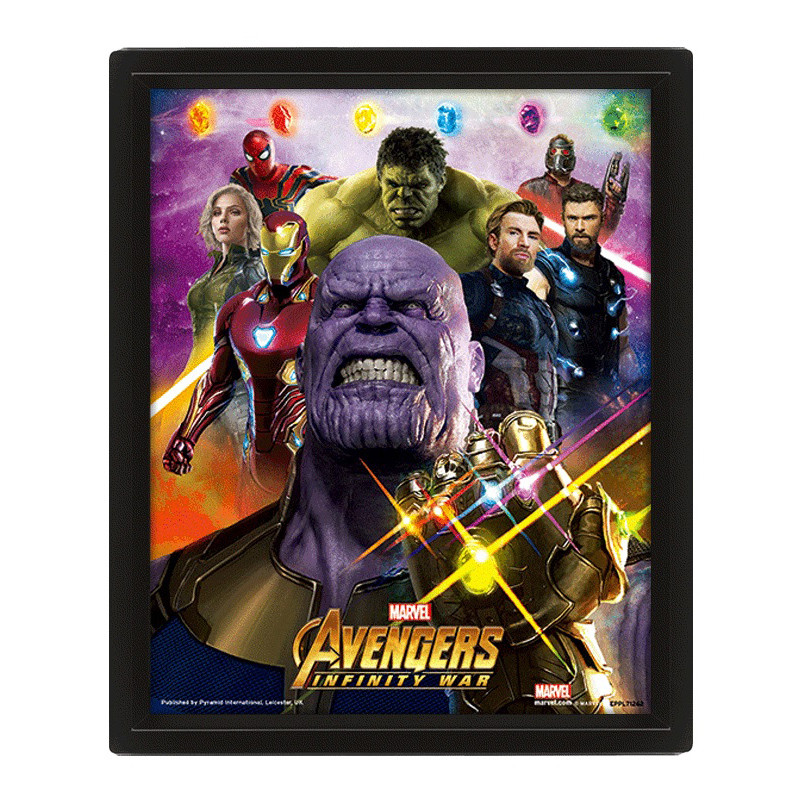 Affiche Avengers Infinity War Encadree Avec Effet Anime Sur Cadeaux Et Anniversaire Affiche Avengers Infinity War Encadree Avec Effet Anime Sur Cadeaux Et Anniversaire