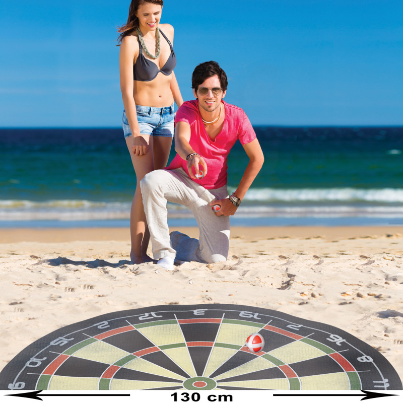 Serviette Ronde Pour La Plage En Forme De Cible Avec Balles Velcro Sur Cadeaux Et Anniversaire Serviette Ronde Pour La Plage En Forme De Cible Avec Balles Velcro Sur Cadeaux Et Anniversaire