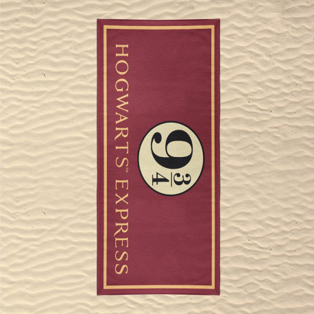 Serviette de Plage Harry Potter Voie Express 9 3/4
