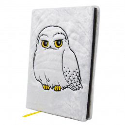 Carnet de Notes Harry Potter Hedwige Premium Fourrure