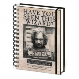 Carnet de Notes Harry Potter - Sirius Black Effet Animé 3D