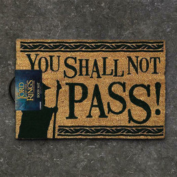 Paillasson Seigneur des Anneaux - You shall not pass