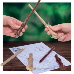 Set Stylo et Crayon Baguettes Magiques Harry Potter et Voldemort