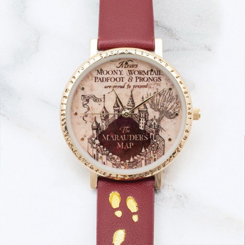 Montre Harry Potter Carte du Maraudeur sur Cadeaux et Anniversaire