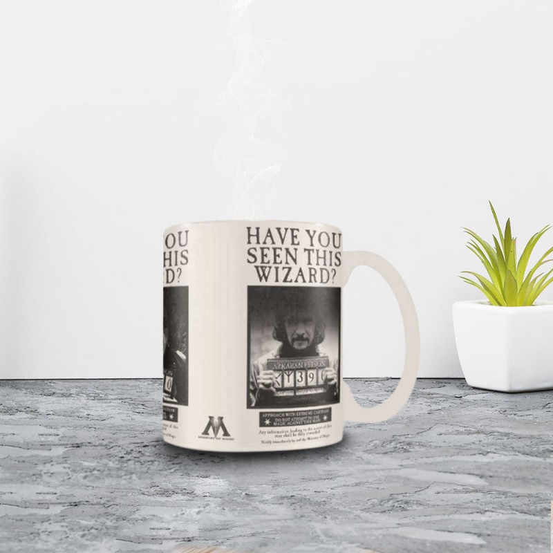 Tasse Harry Potter, Réagit à la chaleur