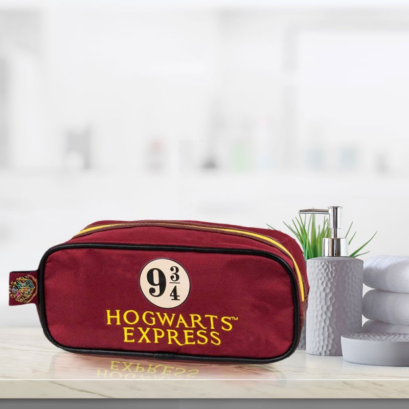 Trousse de toilette Poudlard Harry Potter à l'effigie du Quai 9 ¾