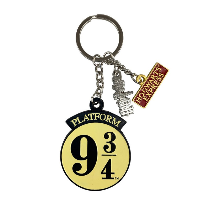 Porte-Clés Harry Potter Quai 9 3/4 avec Breloques sur Cadeaux et  Anniversaire