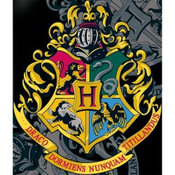 Parure de Lit Harry Potter Blason Poudlard