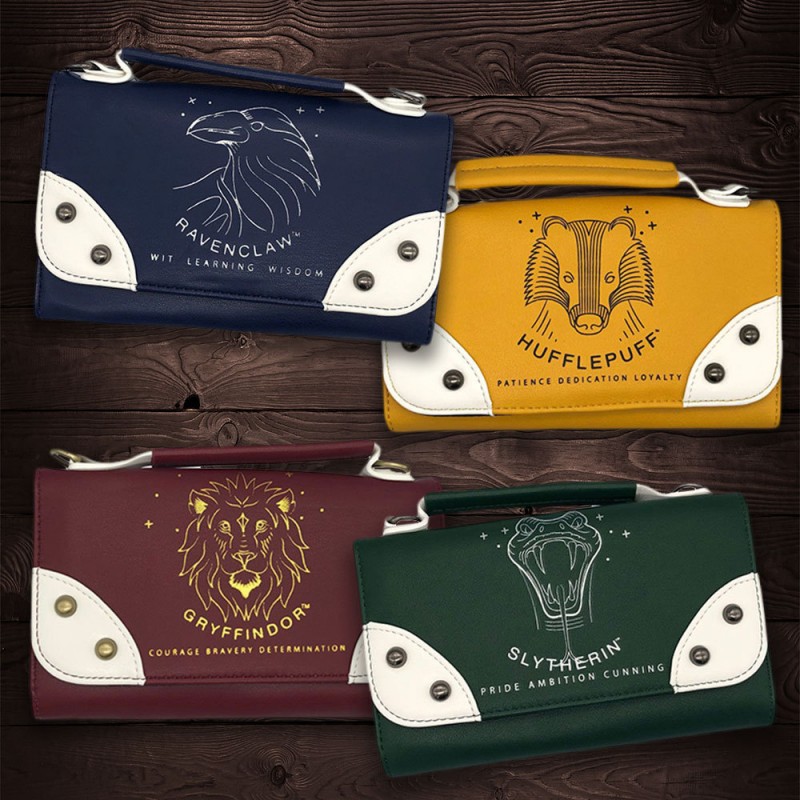 Pochette Portefeuille Harry Potter Maisons sur Cadeaux et Anniversaire