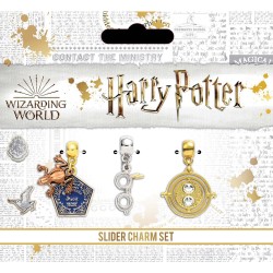 Pendentifs Charm Harry Potter - Chocogrenouille, Retourneur de Temps et Lunettes