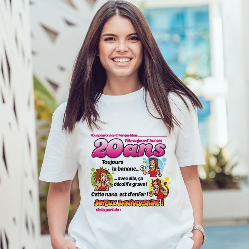 T Shirt Anniversaire Certifie Avec Marqueur Cadeau Anniversaire Sur Cadeaux Et Anniversaire Com T Shirt Anniversaire Certifie Avec Marqueur Cadeau Anniversaire Sur Cadeaux Et Anniversaire Com