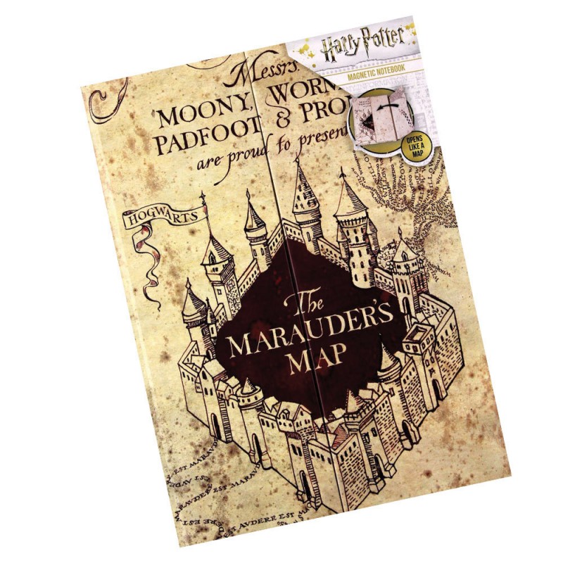 Plaid Harry Potter carte du maraudeur | ToPlaid