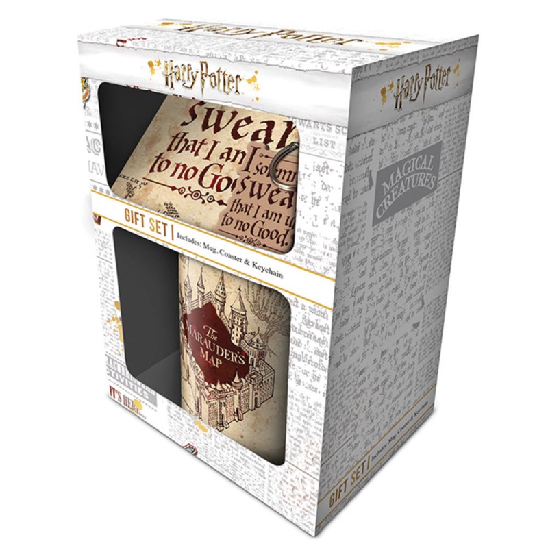 Goodies Harry Potter sous forme de coffret à l'effigie de la Carte