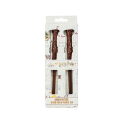 Set Stylo et Crayon Baguettes Magiques Harry Potter