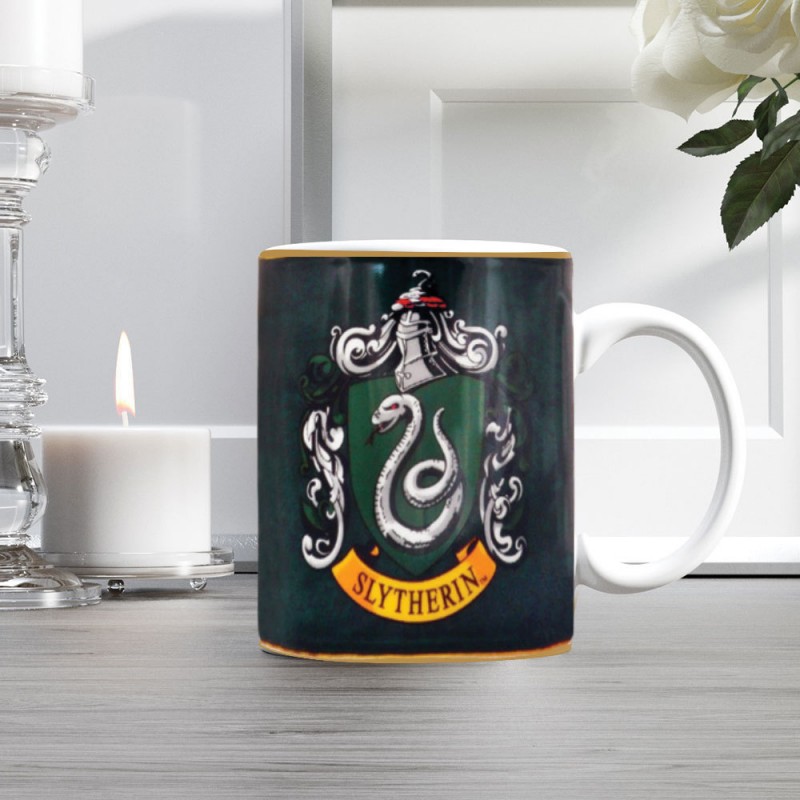 Mug Harry Potter en céramique avec blason Serpentard sur cadeaux et  anniversaire