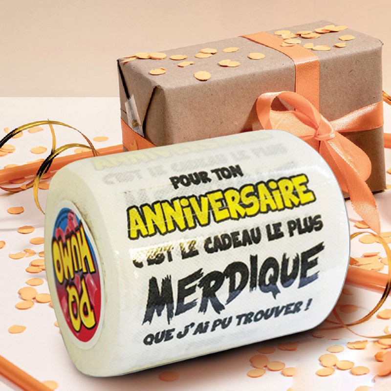 Papier Toilette Pour Ton Anniversaire Cadeau Merdique Cadeau Anniversaire Humoristique Sur Cadeaux Et Anniversaire Com Papier Toilette Pour Ton Anniversaire Cadeau Merdique Cadeau Anniversaire Humoristique Sur Cadeaux Et Anniversaire Com