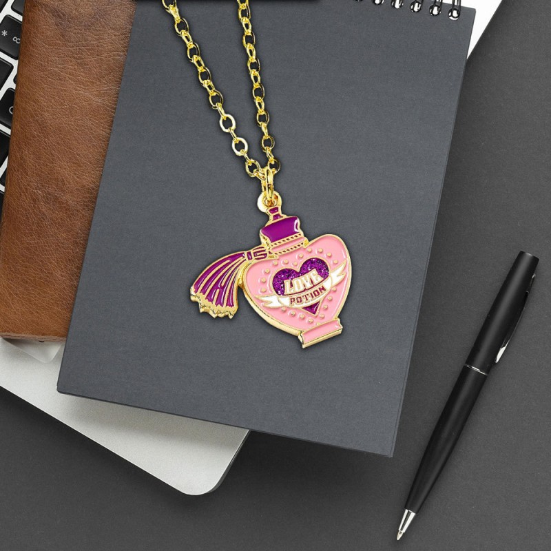 Collier personnage harry potter - collier bille avec figurine email