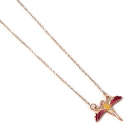 Collier Harry Potter Pendentif Fumseck le Phénix Multicolore