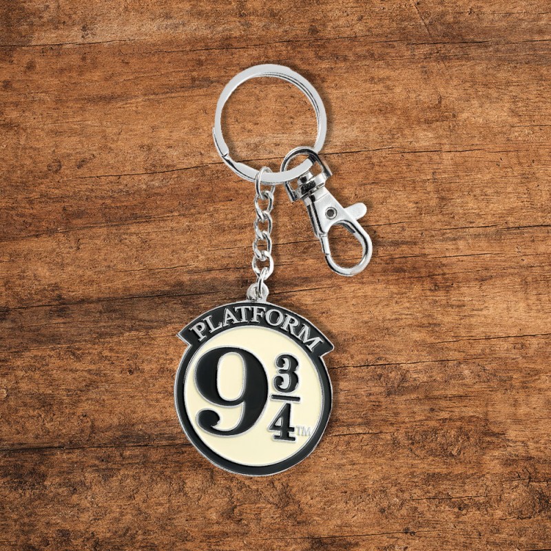 Porte-clés métal Harry Potter à l'effigie de la Voie Express 9 ¾ sur  cadeaux et anniversaire