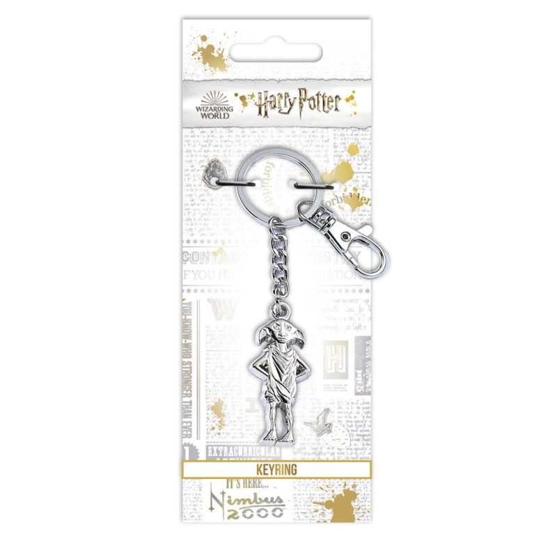 Porte-clés original Harry Potter en métal à l'effigie de Dobby sur Cadeaux  et Anniversaire