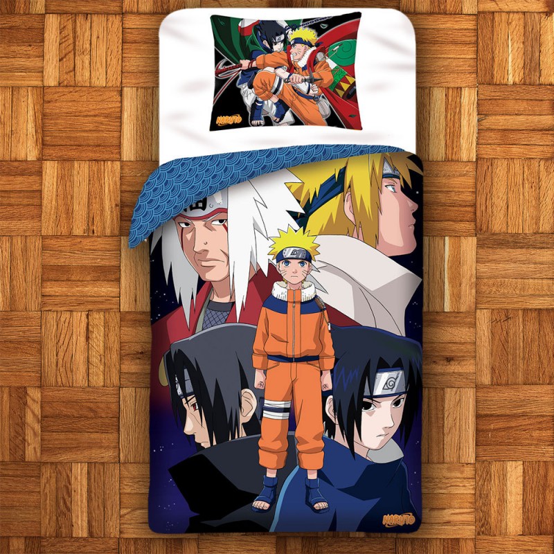 Parure de lit personnages Naruto sur Cadeaux et Anniversaire