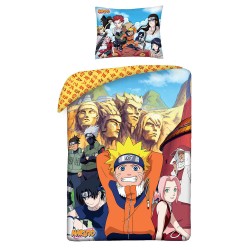 Parure de Lit Naruto Signes Japonais