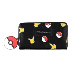 Portefeuille Pokémon Pikachu Pokéball - Gotta catch'em all !