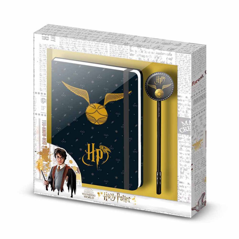 Set Journal Intime et Stylo Harry Potter sur Cadeaux et Anniversaire