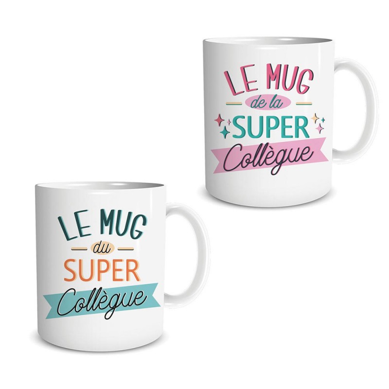 Mug meilleur collègue - Cadeau homme