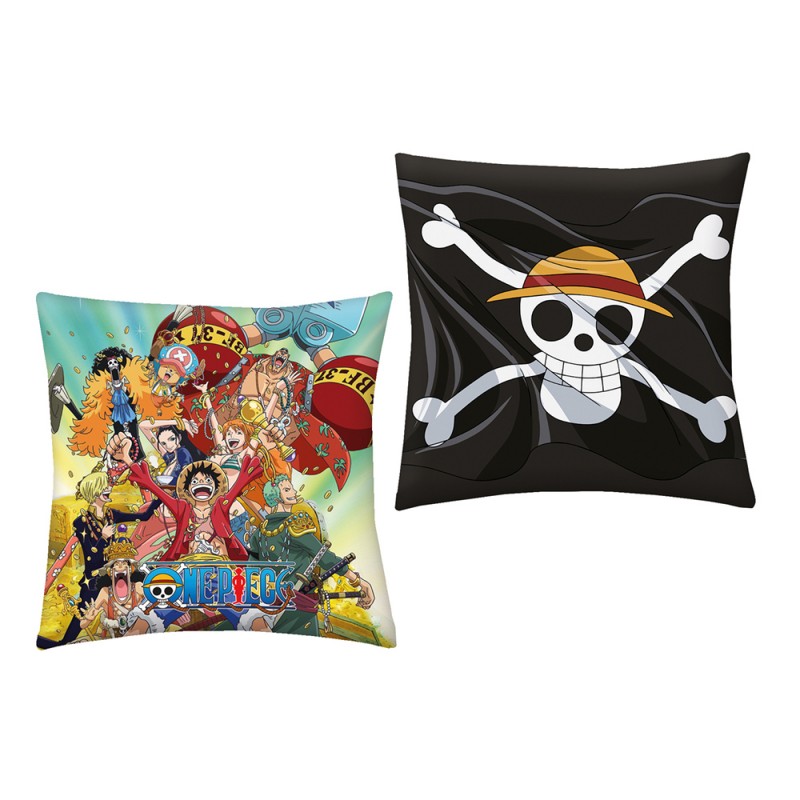 Coussin One Piece Personnages / Pirate sur Cadeaux et Anniversaire