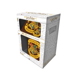 Set Harry Potter Poudlard - Mug, Sous-Verre et Porte-Clés
