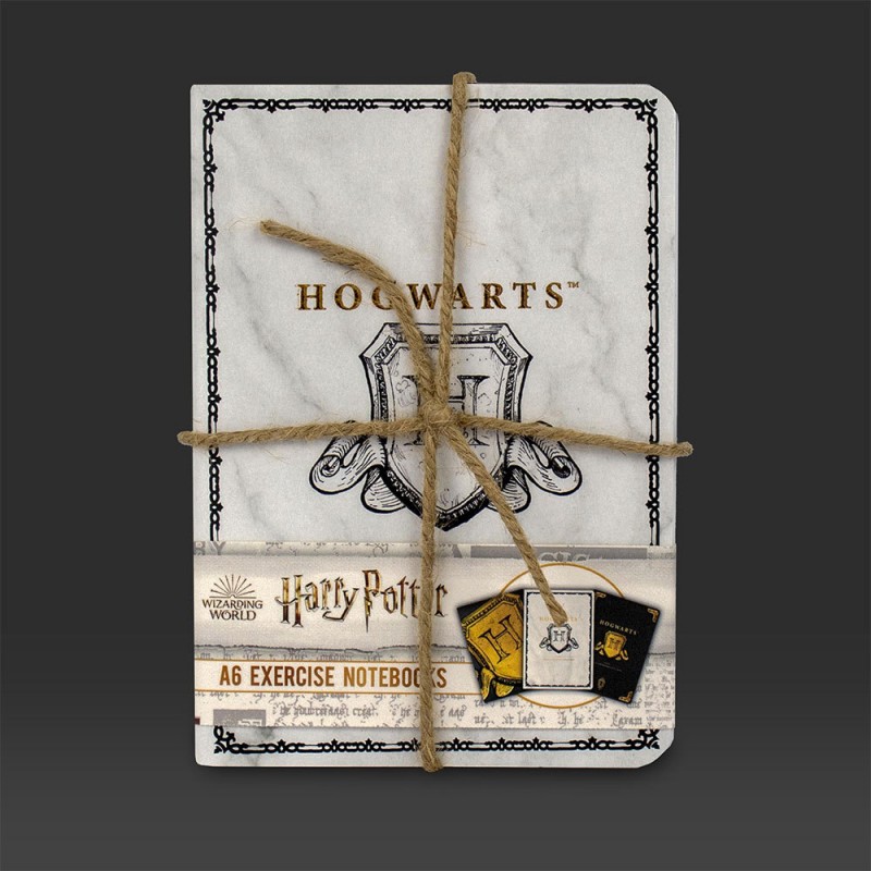 Set Papeterie Harry Potter Noir et Or - Cadeau Harry Potter Pas Cher