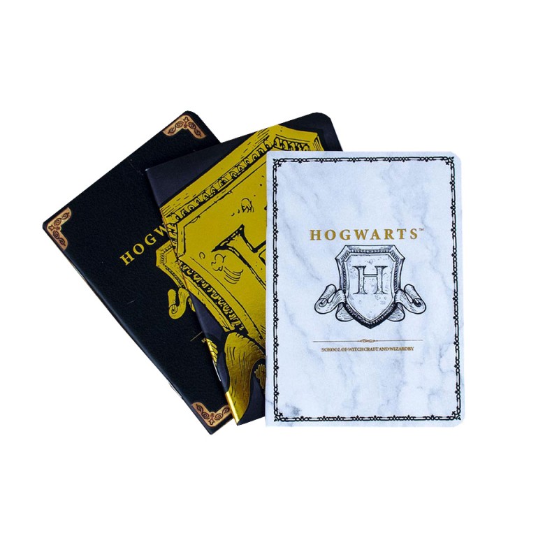 Set Papeterie Harry Potter Noir et Or - Cadeau Harry Potter Pas Cher