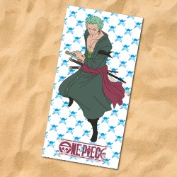Serviette de Plage One Piece Roronoa Zoro