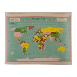 Puzzle Terre Planisphère 300 Pièces