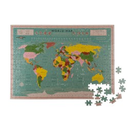 Puzzle Terre Planisphère 300 Pièces