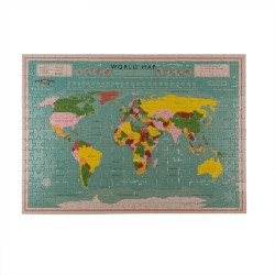 Puzzle Terre Planisphère 300 Pièces