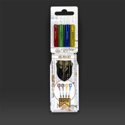 Lot de 4 Stylos Gel Harry Potter Poudlard