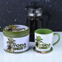 Boîte Cadeau Yoda The Mandalorian avec Mug et Sous-Verre