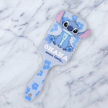 Brosse à Cheveux Stitch Ohana Disney