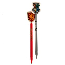 Lot de 2 Stylos Harry Potter - Gryffondor et Poudlard