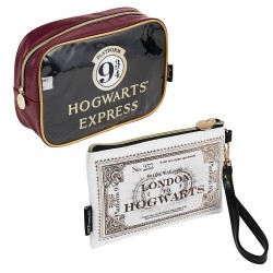 Set Trousse de Toilette et Pochette Maquillage Harry Potter