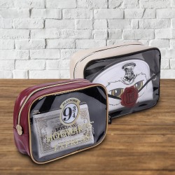 Set Trousse de Toilette et Pochette Maquillage Harry Potter