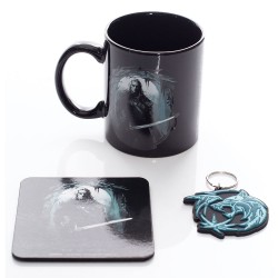 Pack The Witcher - Tasse, Sous-Verre et Porte-Clés