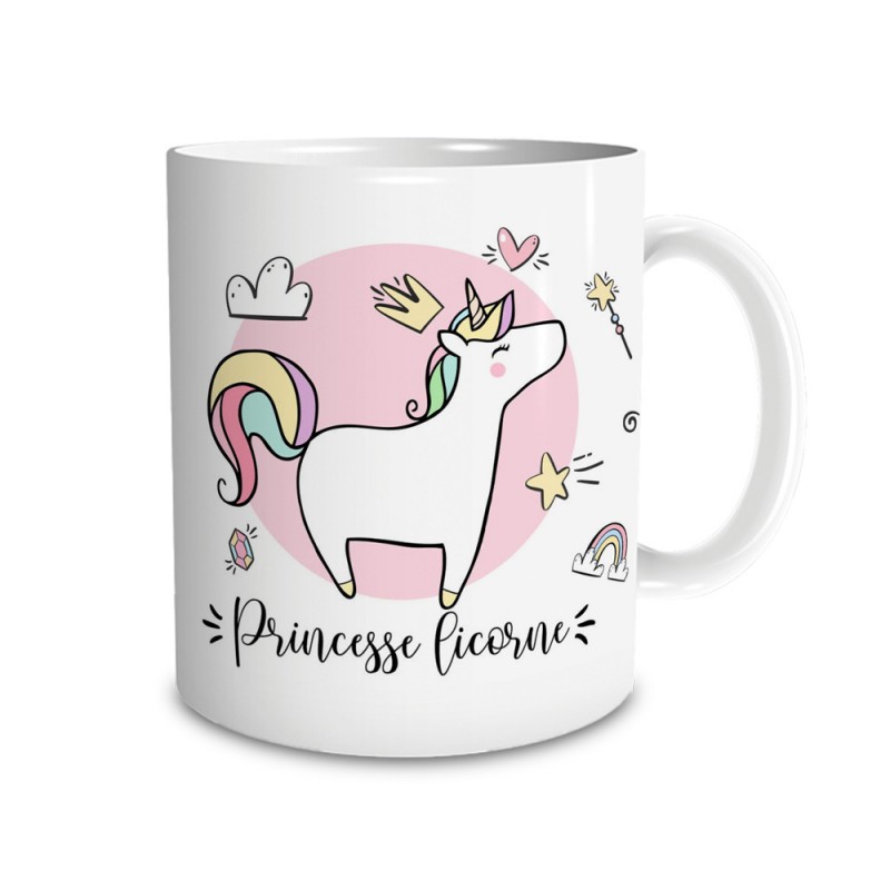 9e anniversaire fille, cadeau fille de 9 ans licorne' Mug