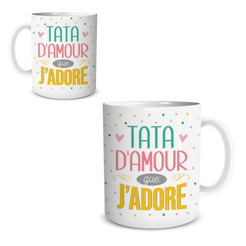 tata d'amour pour toujours cadeau de fête pour famille - Tata